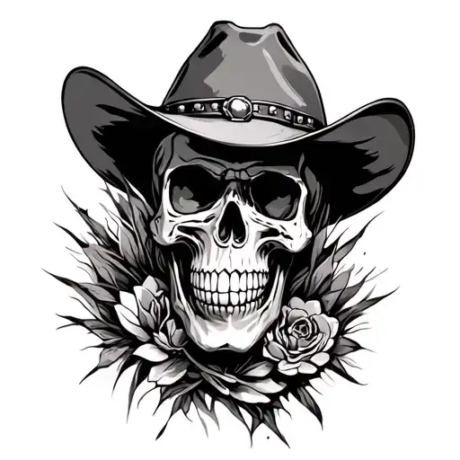 Cowboy Skull