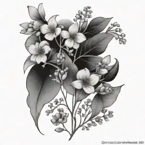 Small Wildflowers Growing