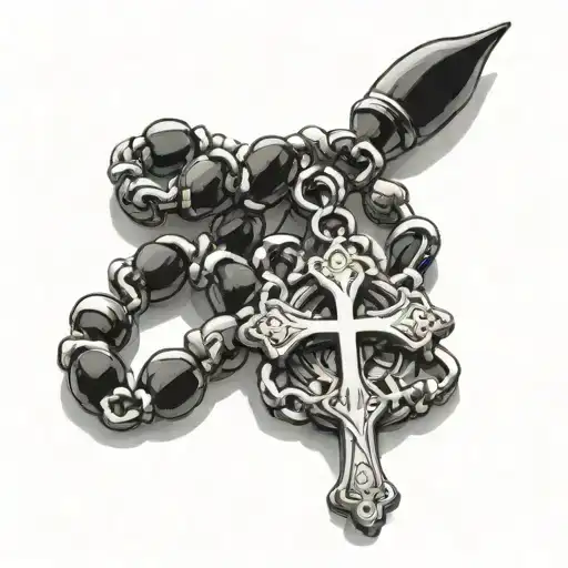 Blessed With Rosary Wrapped