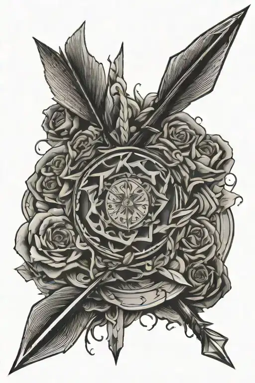 Arrow Showing Rebirth