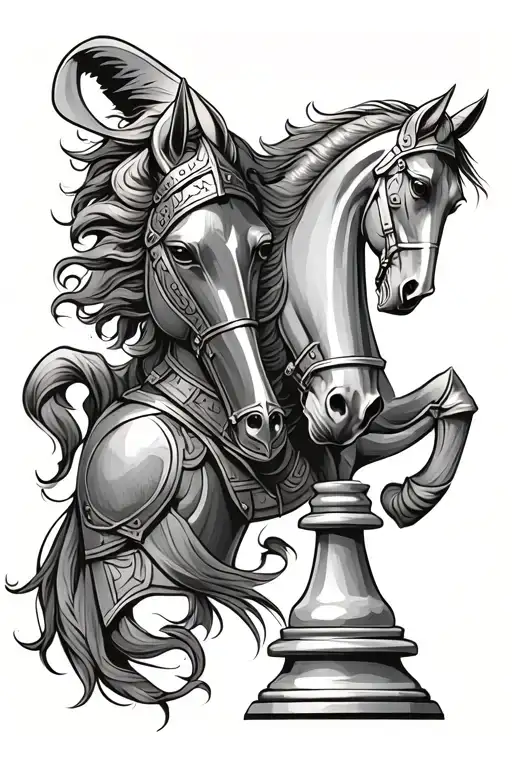 Knight Horse Chess Piece