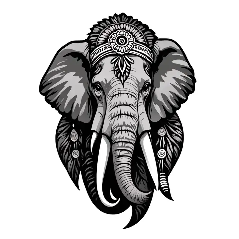 Elephant Head Indian