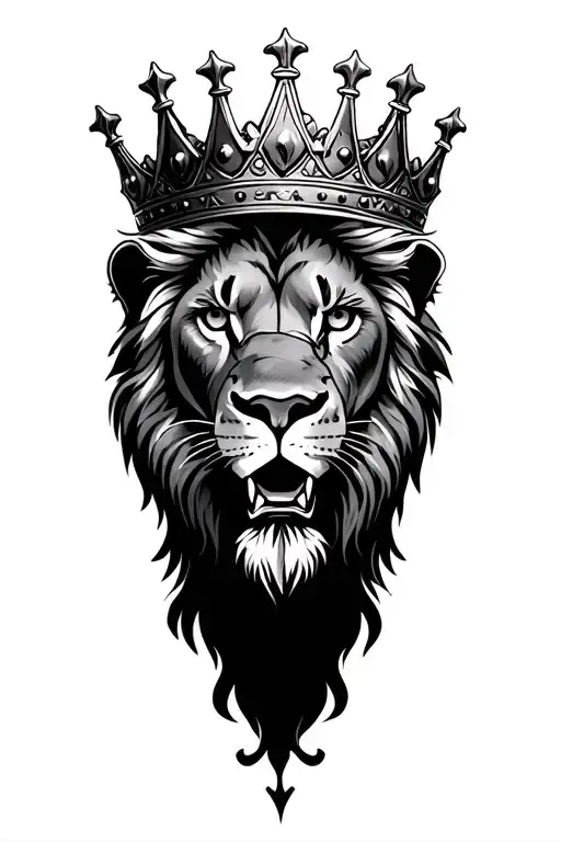 Lion Crown Gangster Style