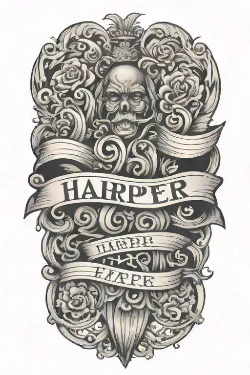 Harper Name Written