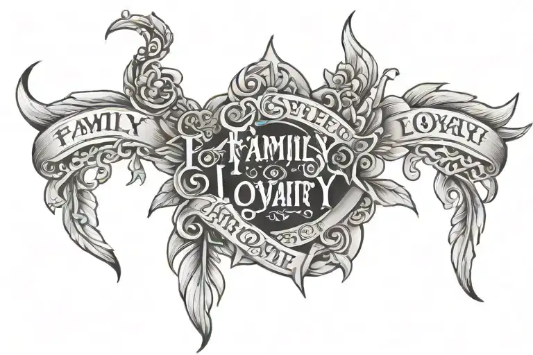 Family Loyalty Respect Integrity Honor