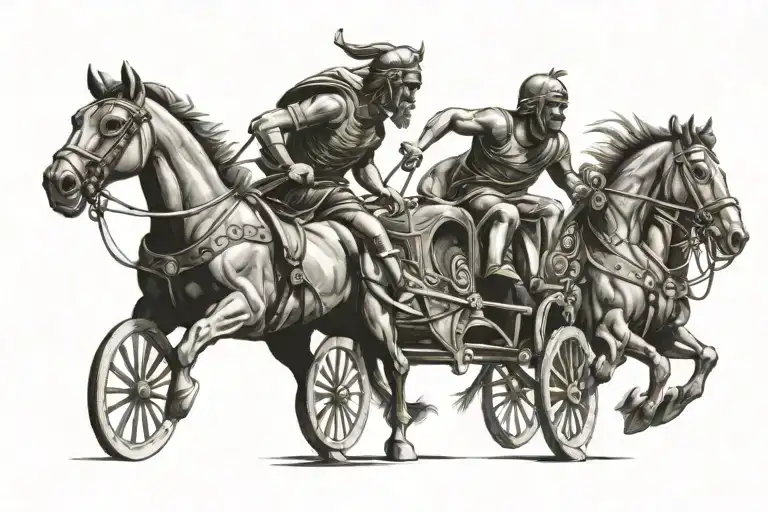 Roman Chariot Race