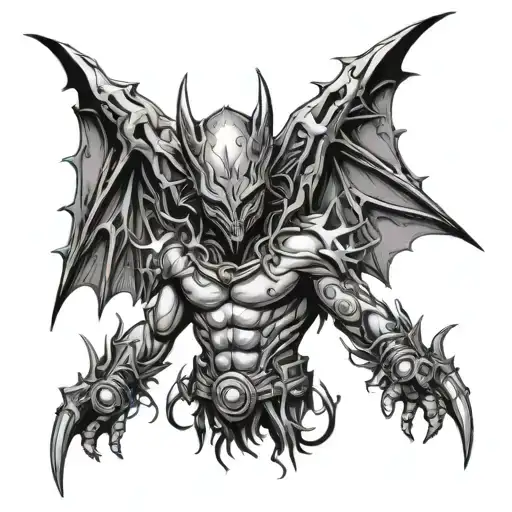 Neotribal Cyberpunk Bats And Demons To Sleving