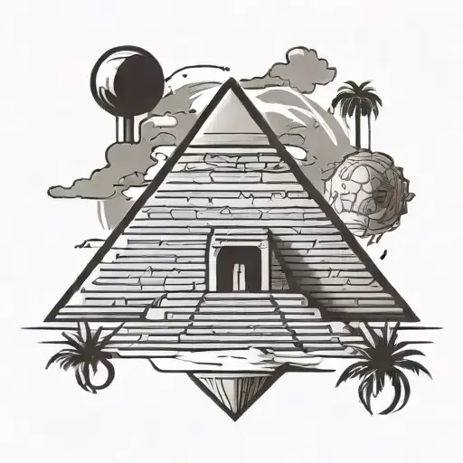 Egyptian Pyramid Small