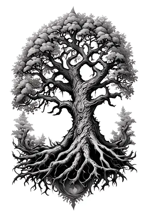 Norse Yggdrasil Tree