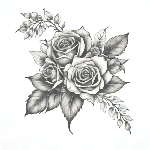 Birth Flower Bouquet