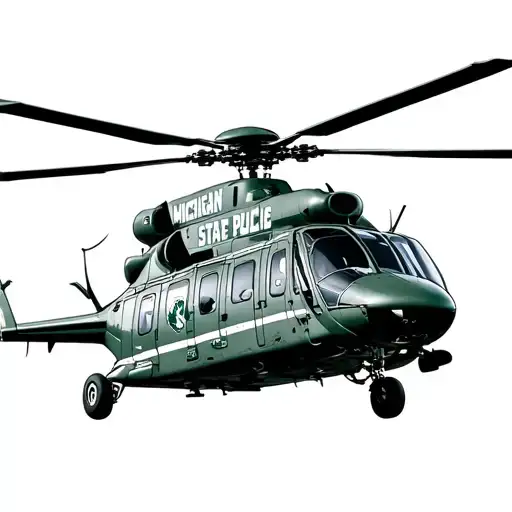 Michigan State Police Helicopter