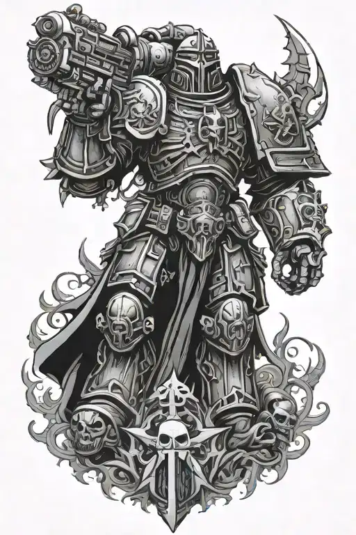Warhammer 40K Black Legion Themes