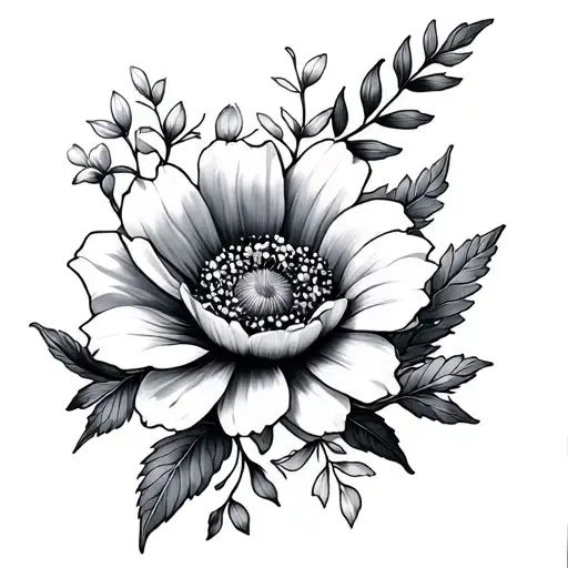 Gemini Zodiac Sign With Birth Flower For May