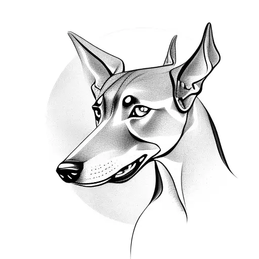 Gemini Sign With Doberman