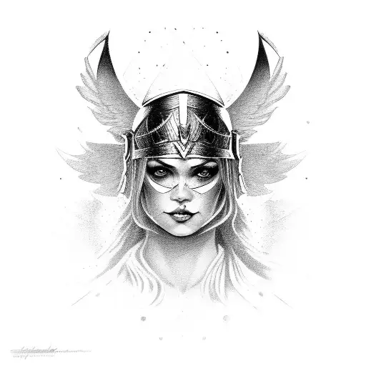 Valkyrie With A Sord