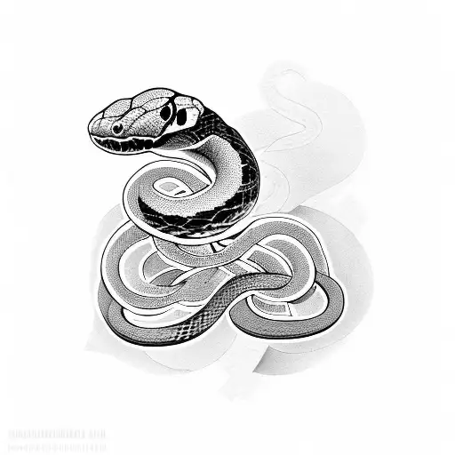 Snake With 9 Different Patterns