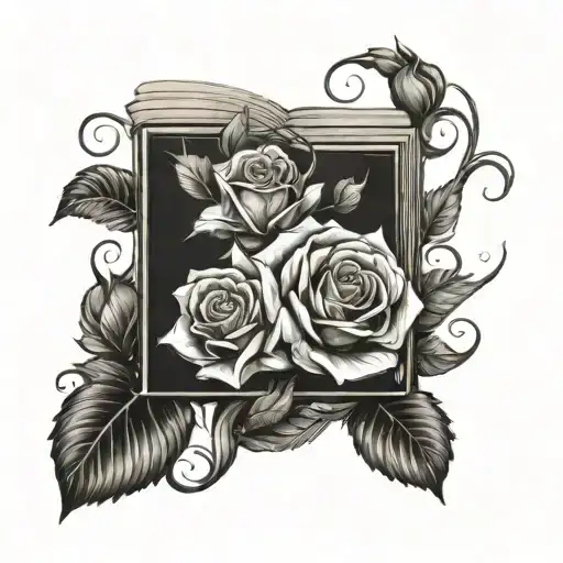 Book And Roses