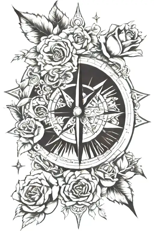 Rose Compass And Family