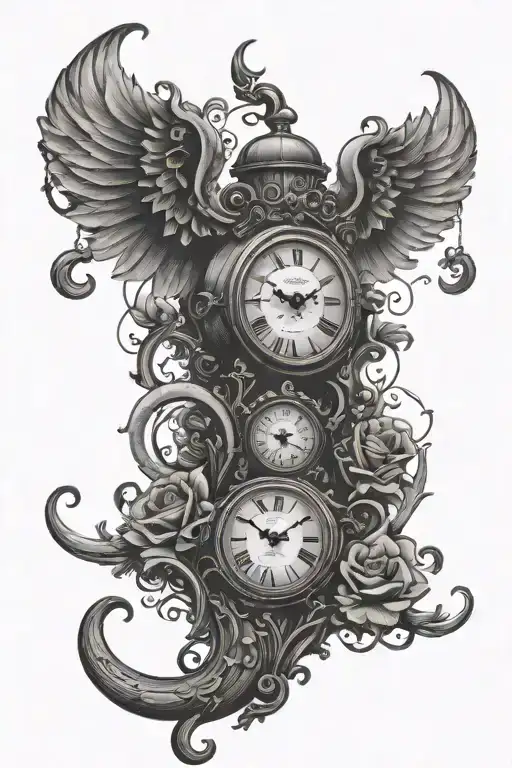 Disney And Clock Face