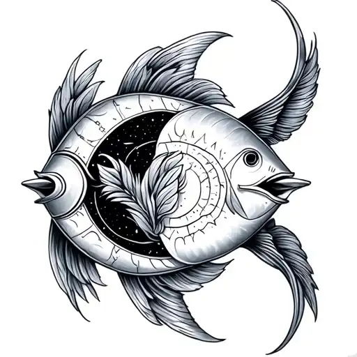 A Mix Of The Zodiac Signs For Gemini And Pisces