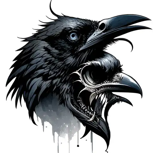 Raven And The Plague Face Each Other