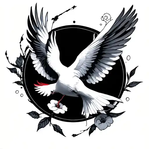 Dove And Wolk Intertwined