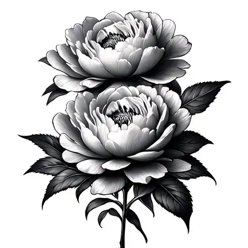 Cosmo And Peony Birth Flowers