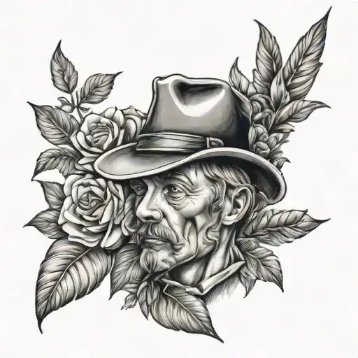 Tattoo On My Son Who Is Called Louis Like His Grandfather Who Was A Miner