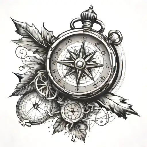 Clock And Compass