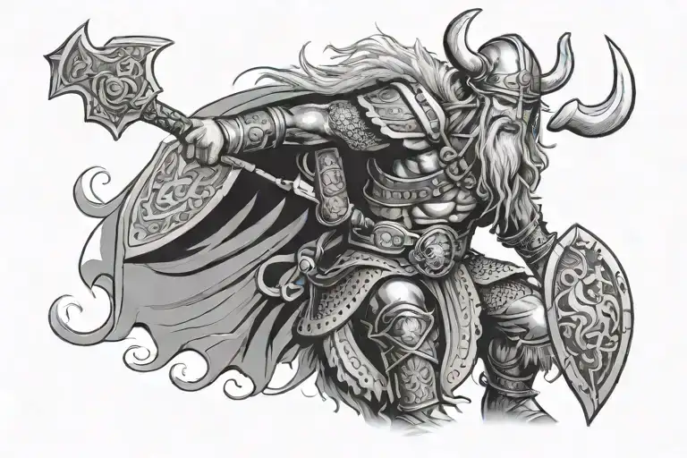 Hache Viking Warrior