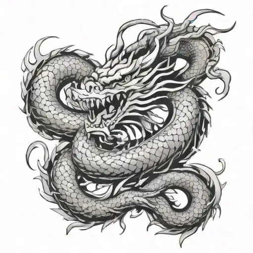 Chinese Dragon Wrapped
