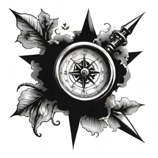 Half Compass Half Clock