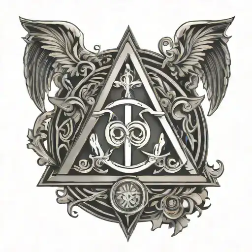 Christian Holy Trinity Symbol Mixed