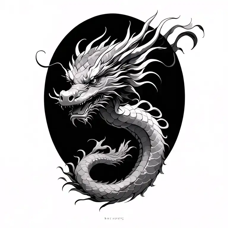 Chinese Dragon Wrapped