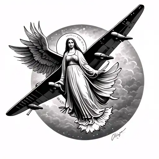 Aircraft And Virgin Mary