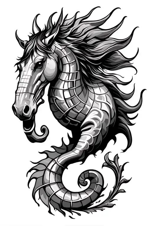 Celtic Sea Horse Jumping