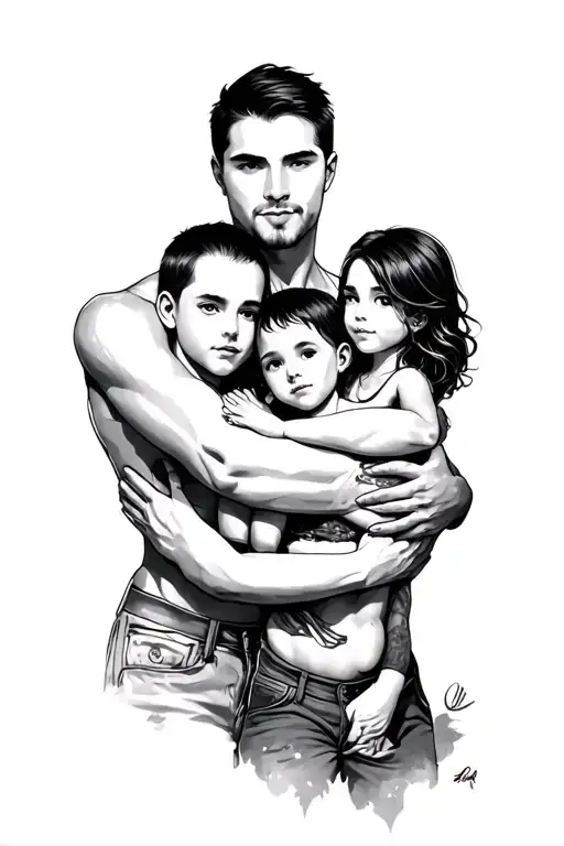 Brother Bond Within The Family