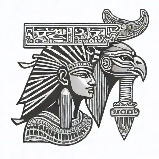 Egyptian Hieroglyphics Band