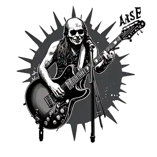 Rock Music Festival Scene