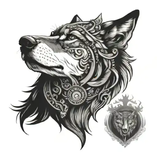 Female Acher Shoot At Wolf Surrounded