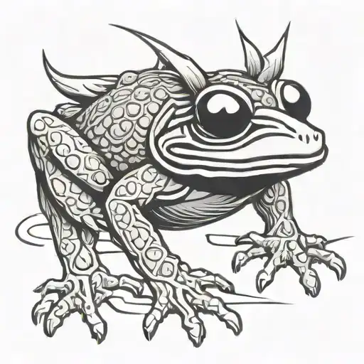 Samurai Frog