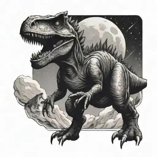 Dinosaur And Space Themed