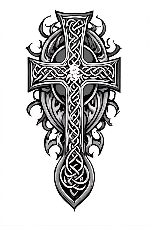 Celtic Cross Surrounded
