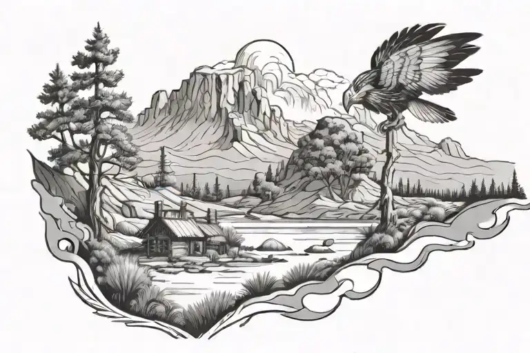 Native American Landscape