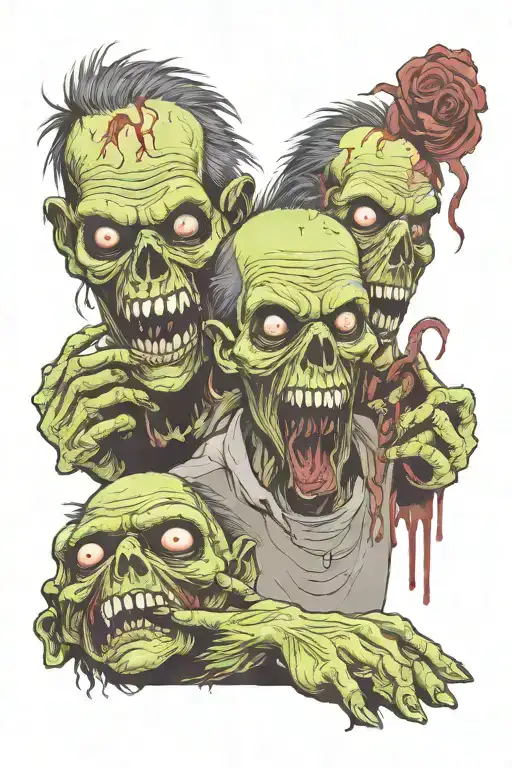 Zombie No Evil Speak No Evil