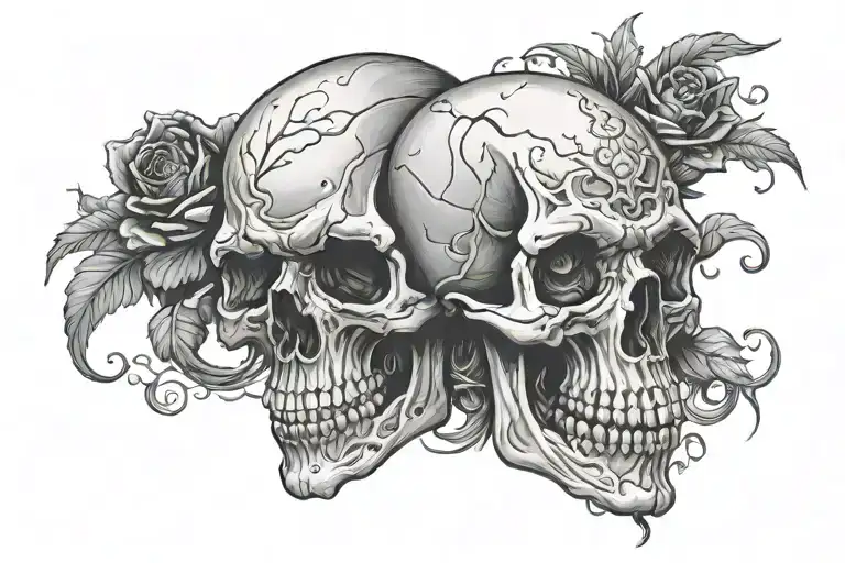 Skull And Evil