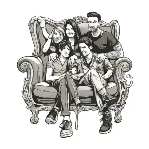 Friends Tv Show Couch