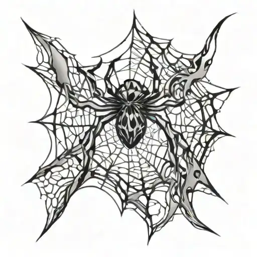 Spider And Webs Wrapping