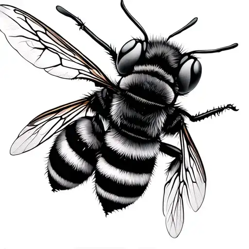 Bee Flying