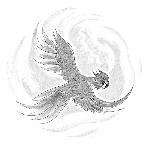 Phoenix Spiraling Upward